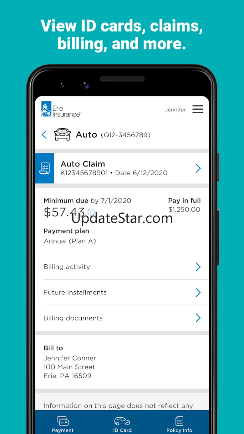 Erie Insurance Mobile 323 (1.7.3) Documents