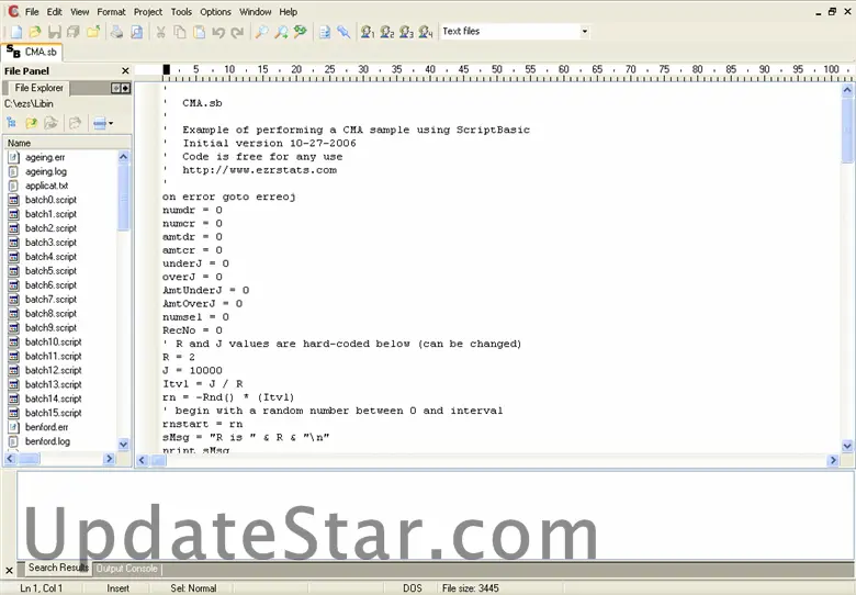 Audit Routines in Scriptbasic 1.3