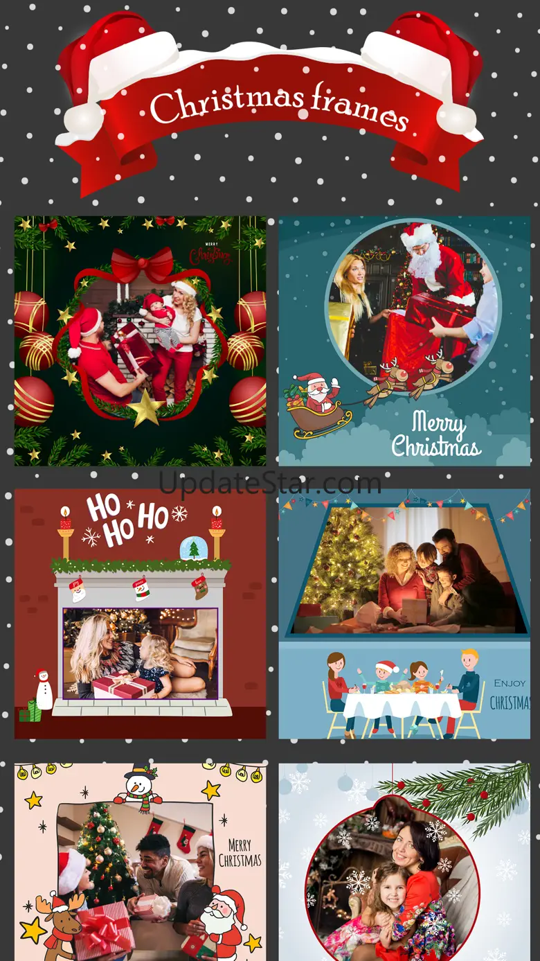 Merry Christmas Photo Frames A 1.1