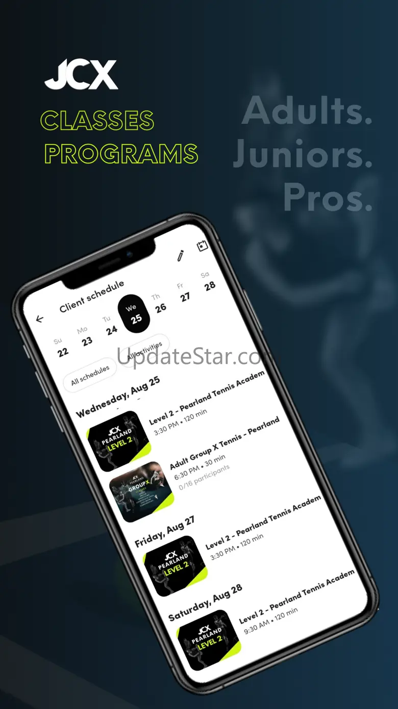 JCX Tennis, Sports & Fitness 11.0.5