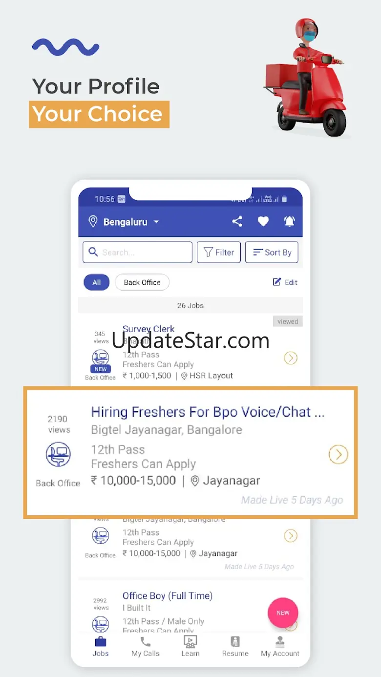 WorkIndia Job Search App 7.1.4.8