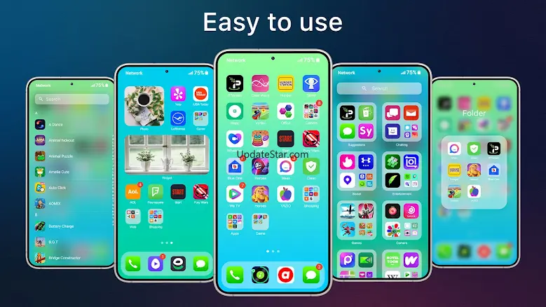 AiOS Launcher - MiniPhone 9.3.6