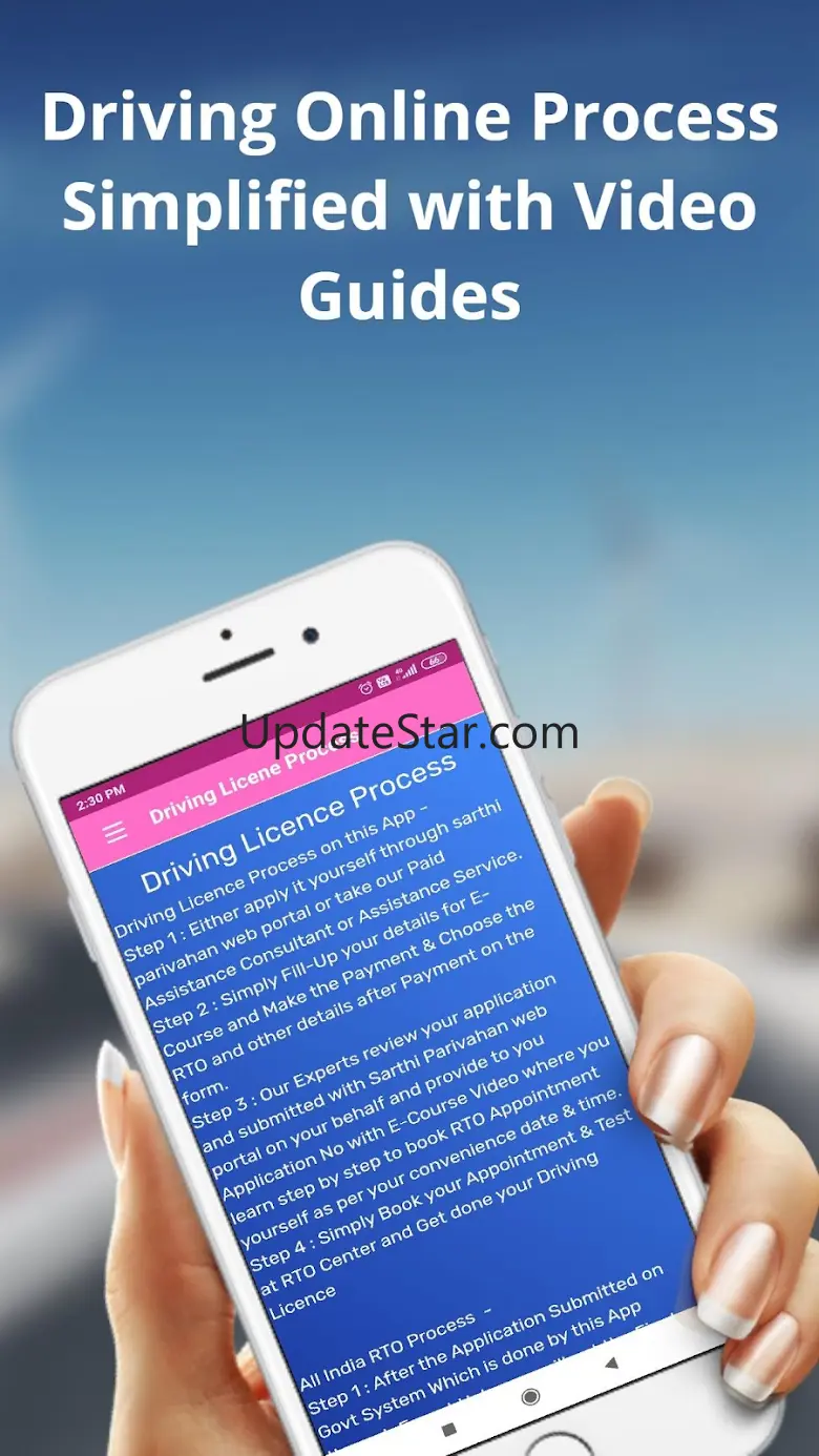 Driving Licence Apply Online 4.0.8.116