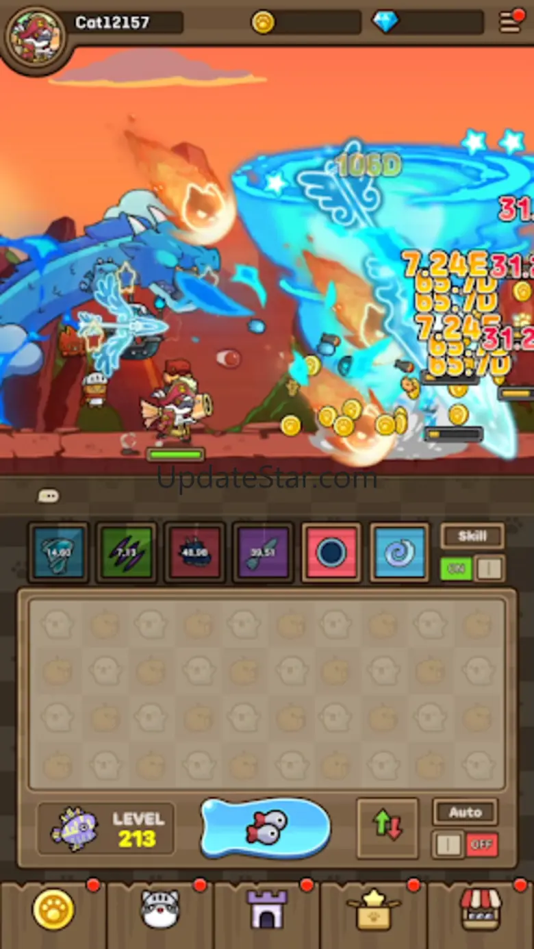 Cat Hero : Idle RPG 3.9.1