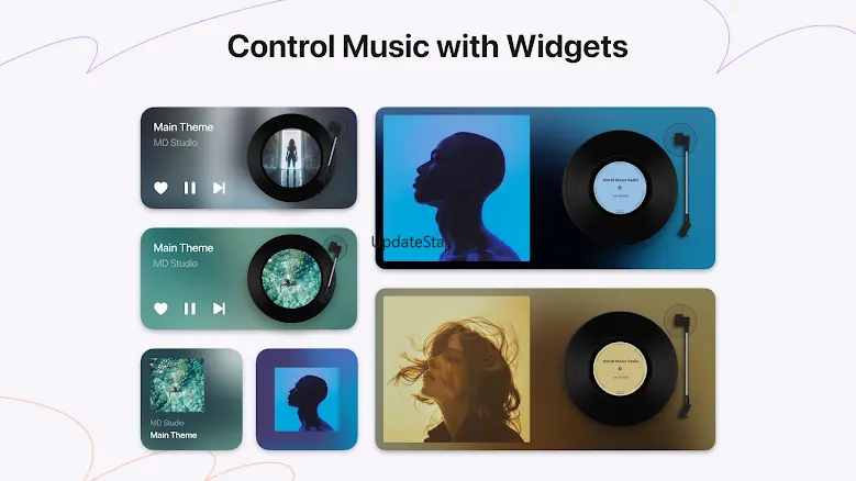 MD Vinyl - Music Player Widget 2.5