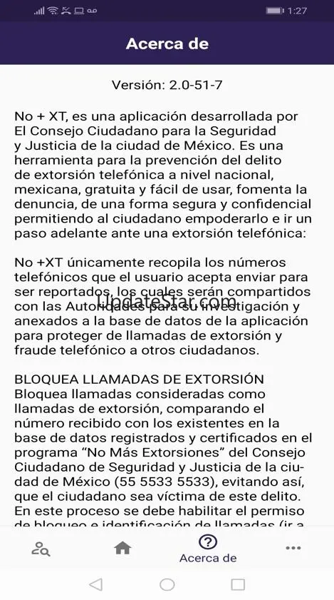No mas extorsiones - No mas XT