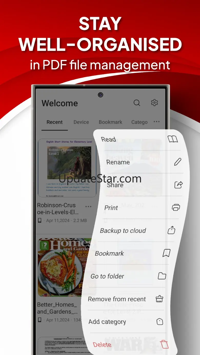 sPDF Reader - PDF File Reader