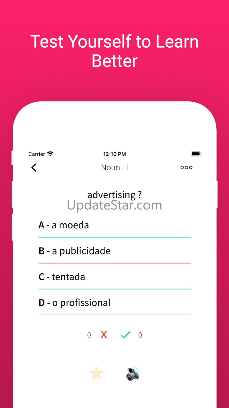 Practice Portuguese Vocabulary 1.7.1