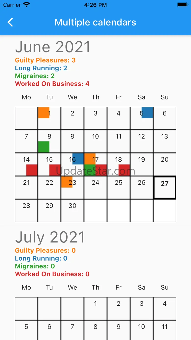 Simple Calendar Tracker 1.0.3