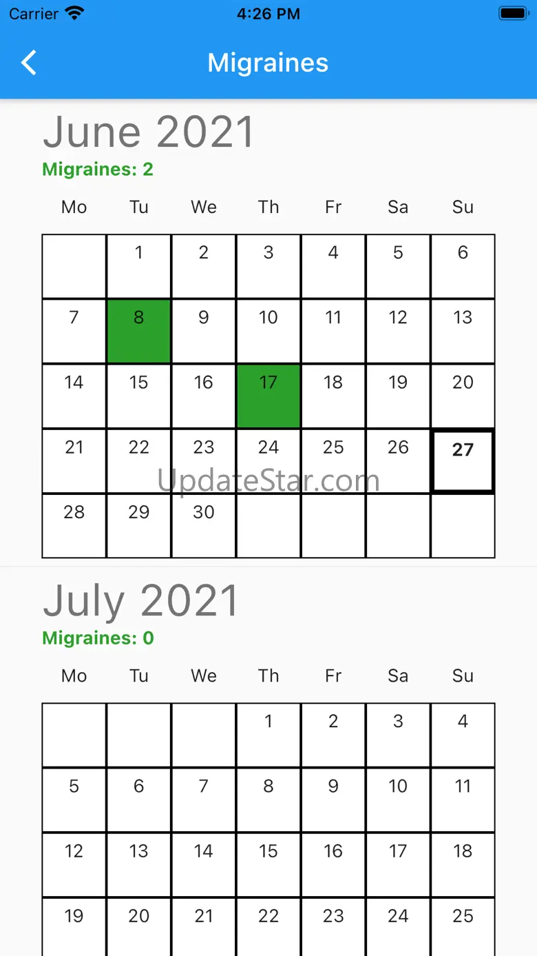 Simple Calendar Tracker 1.0.3