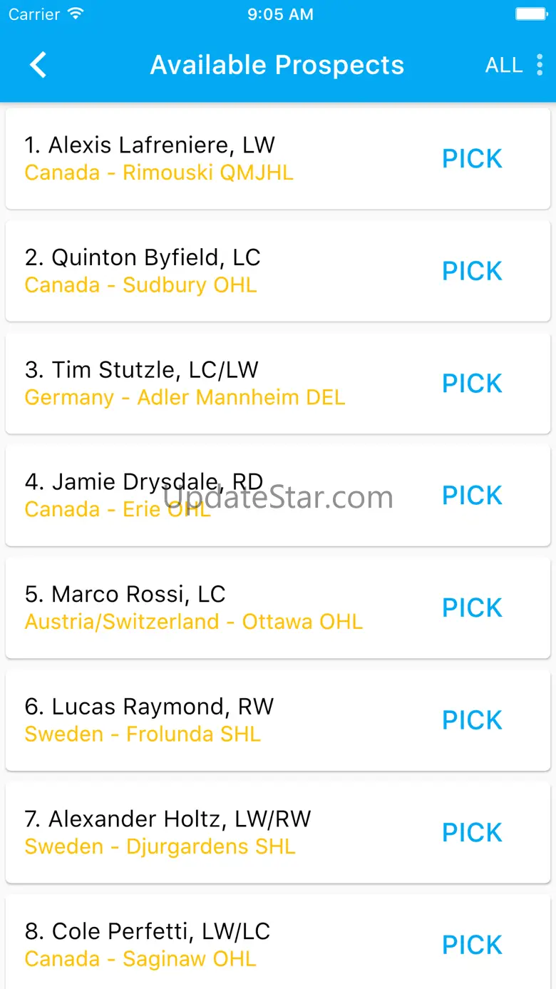 Sports Draft Simulator 1.1.1