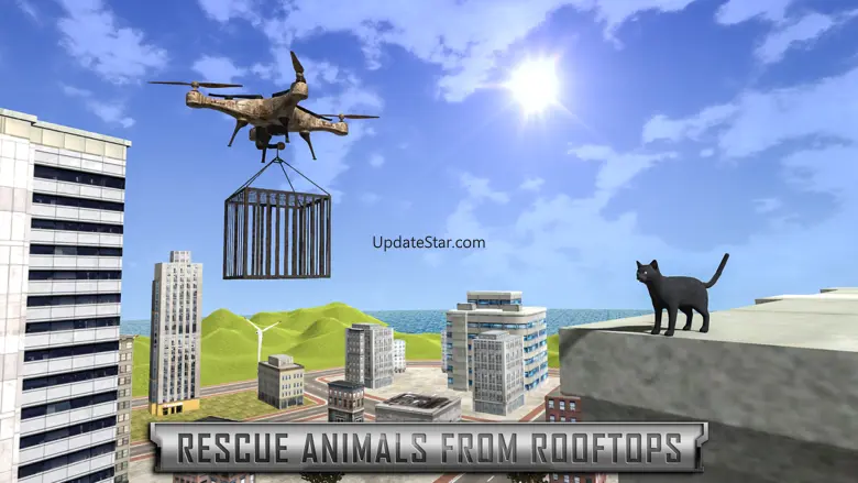 Animal Rescue Drone Flying 1.2