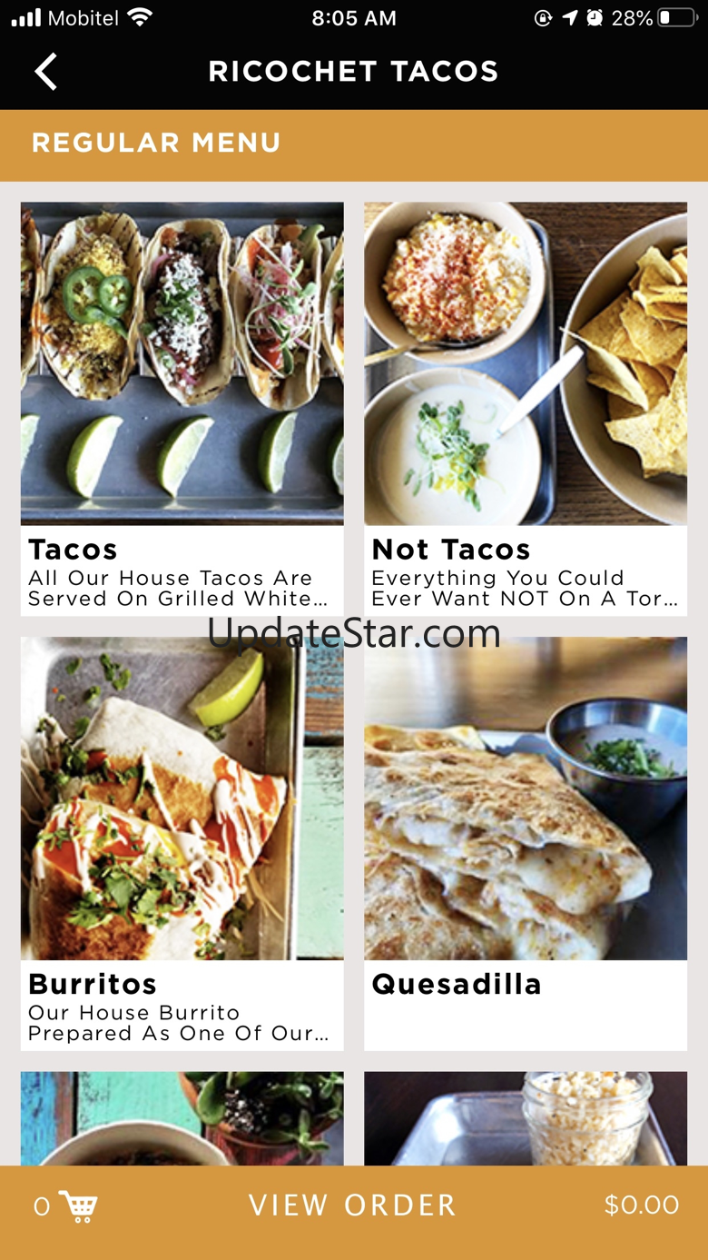 Ricochet Tacos 2.0.0