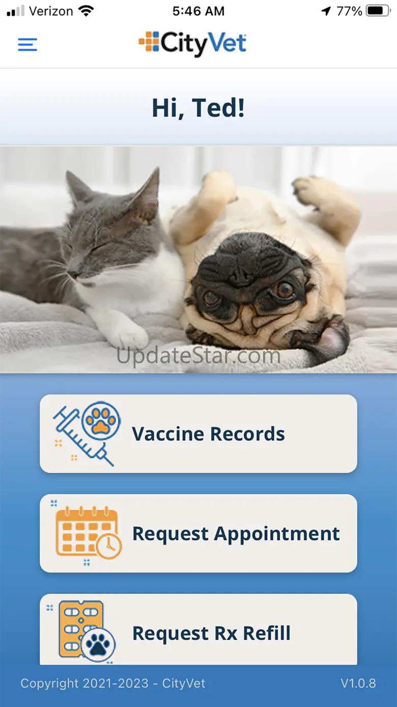 CityVet V2.0.0