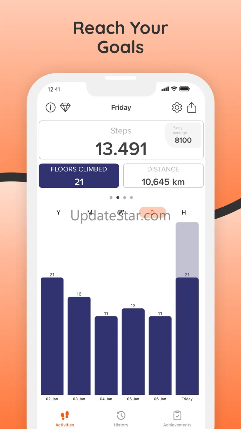 Steply: Step Counter & Tracker 1.0.4
