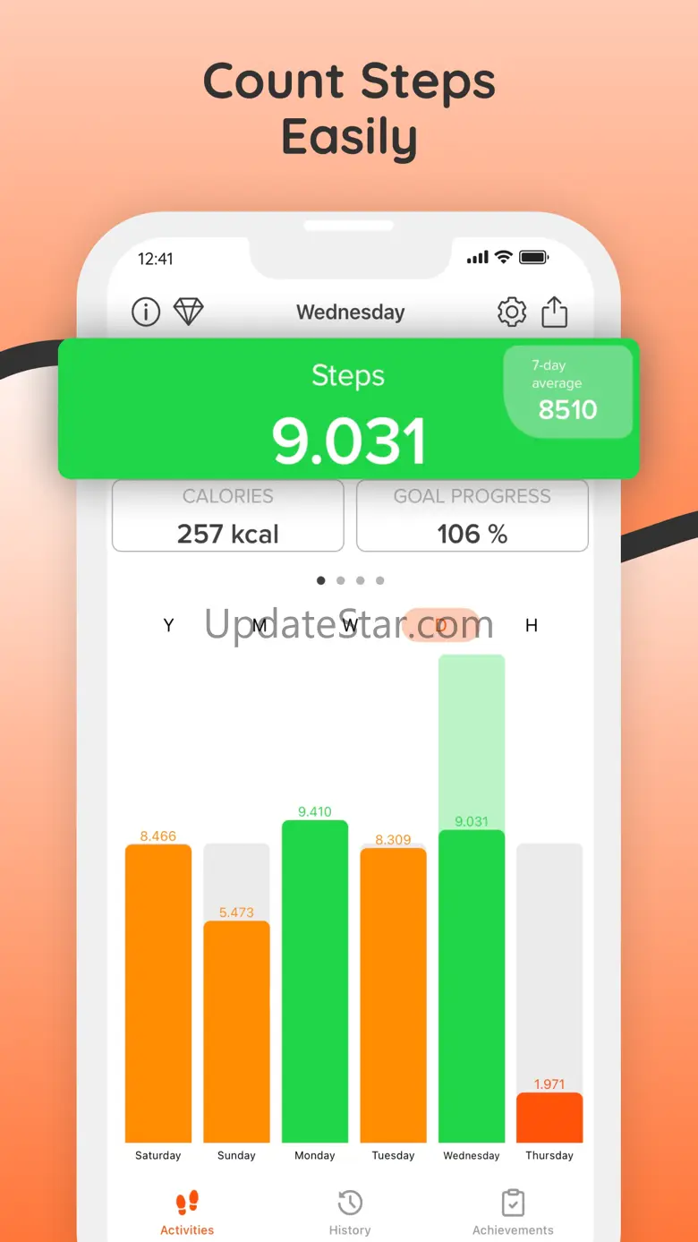 Steply: Step Counter & Tracker 1.0.4