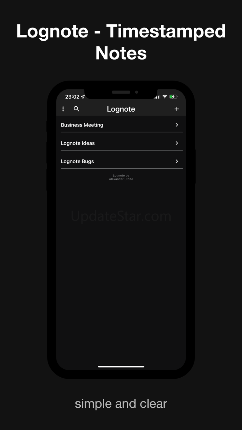 Lognote 1.1.1