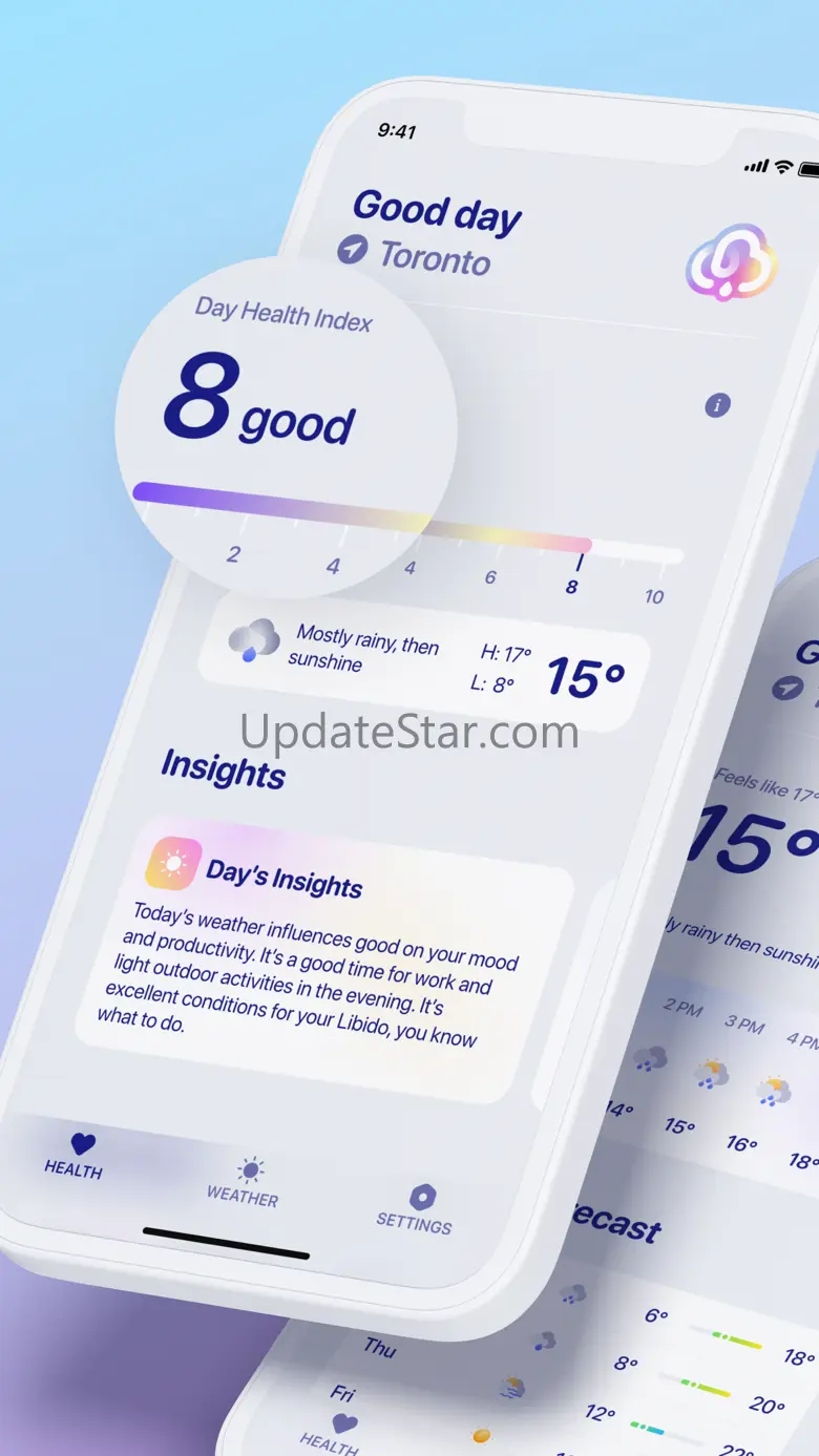 Weather & Health Live Forecast 1.4.3