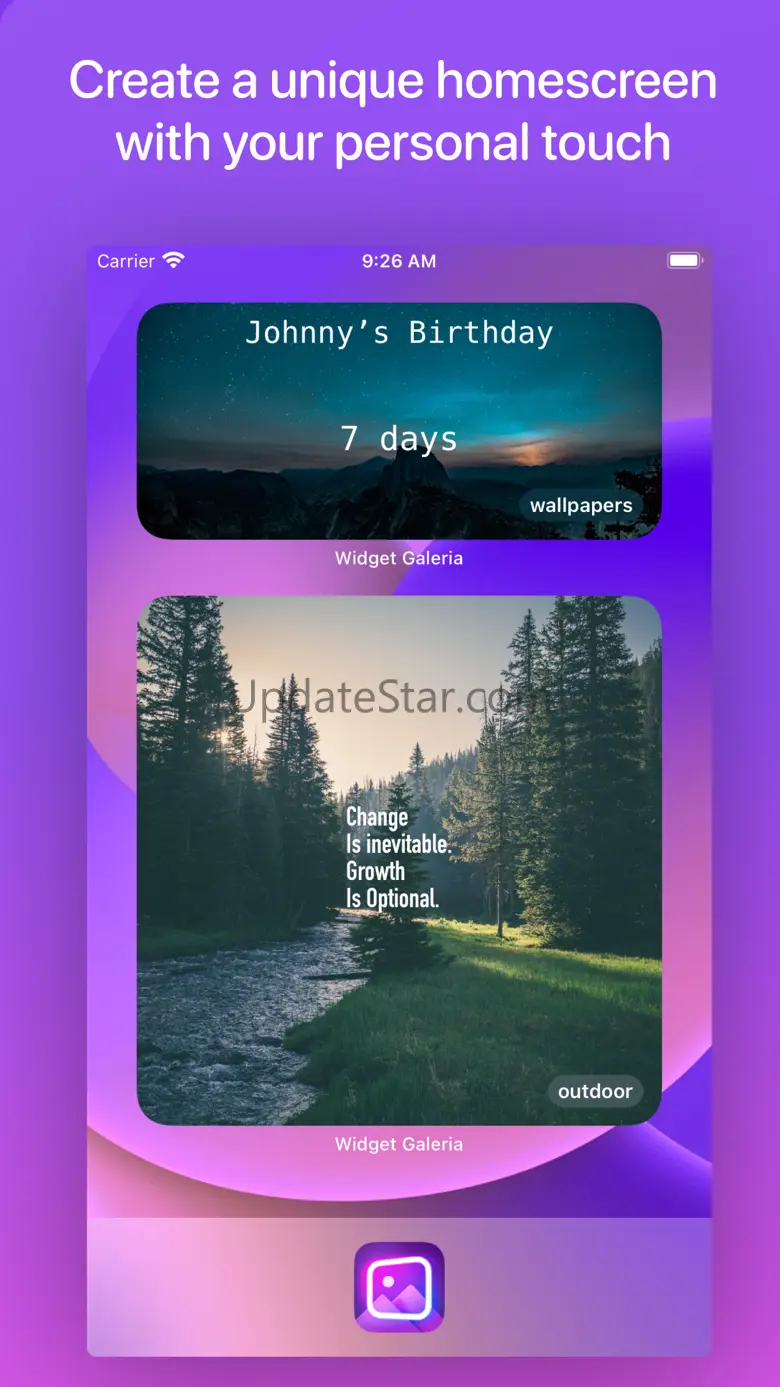 Galeria | Custom Widgets 1.2.0