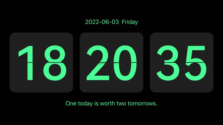 Hi Clock - Digital Filp Clock 1.4.0