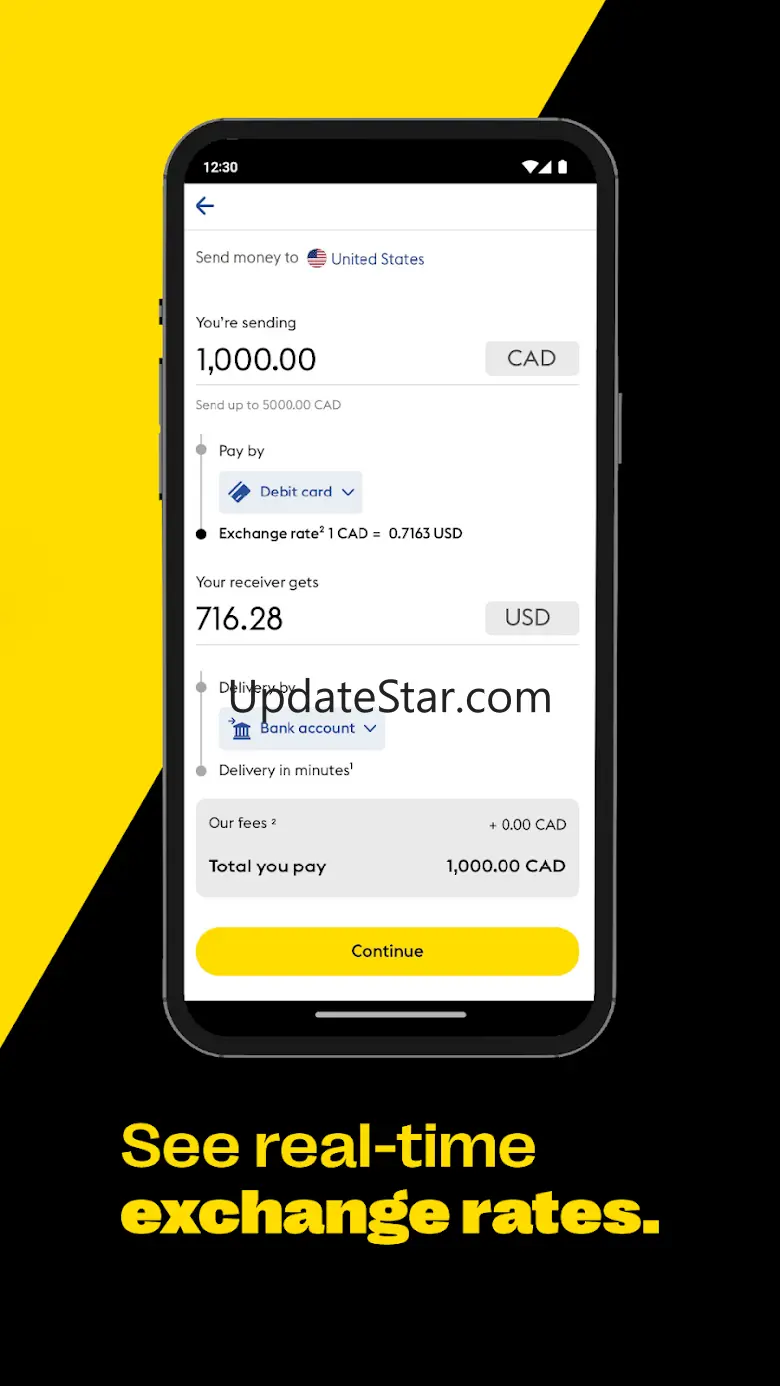 Western Union Send Money CA 10.2
