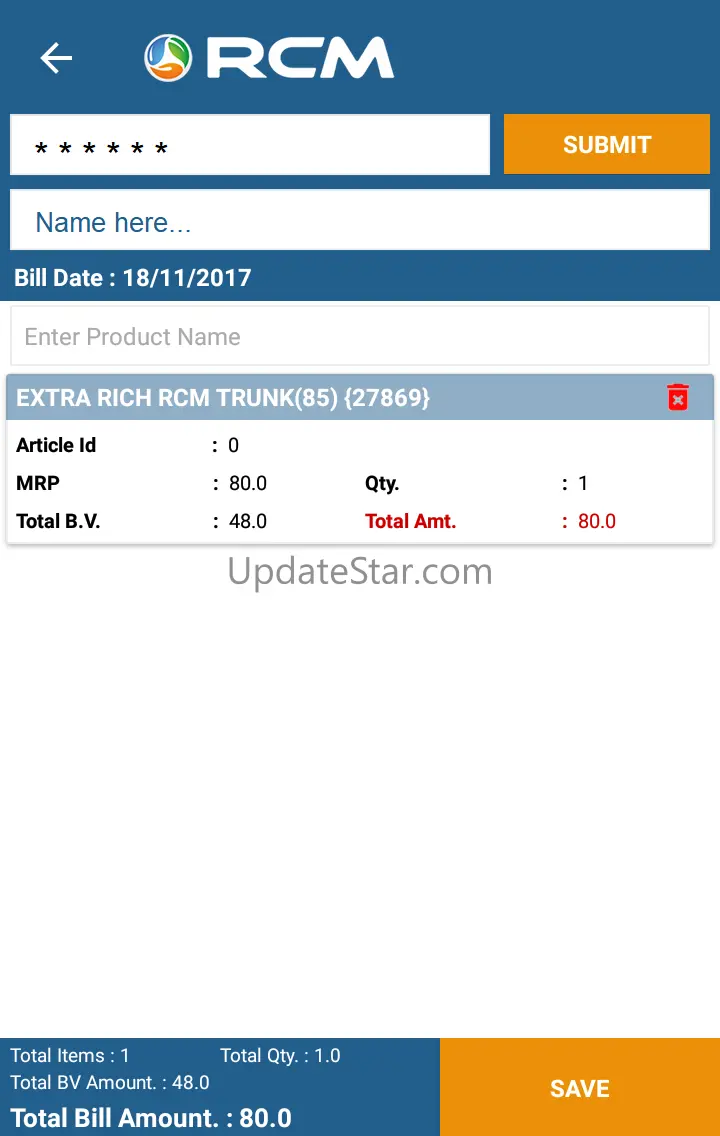 RCM POS 9.8.0