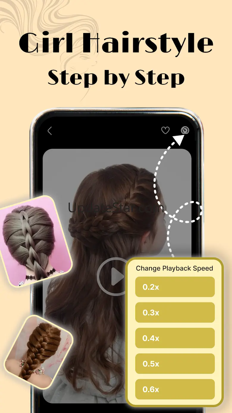 Girls Hairstyles Step By Step 1.10