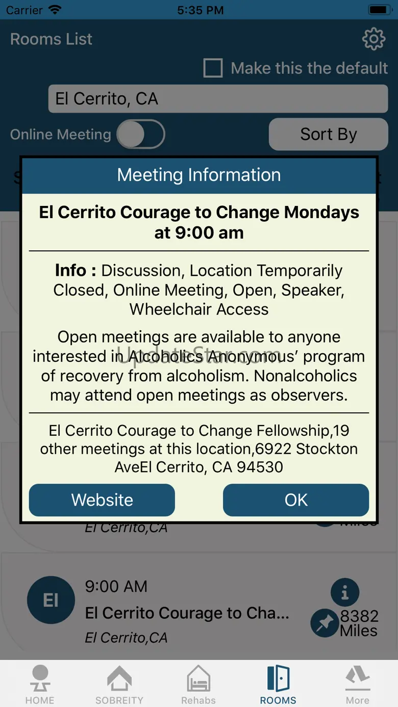 zSober:AA Meetings, Rehab 2.6