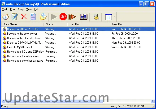 Auto Backup for MySQL Professional 8.0