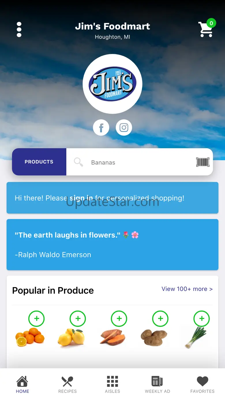Jim's Foodmart 1.4.0