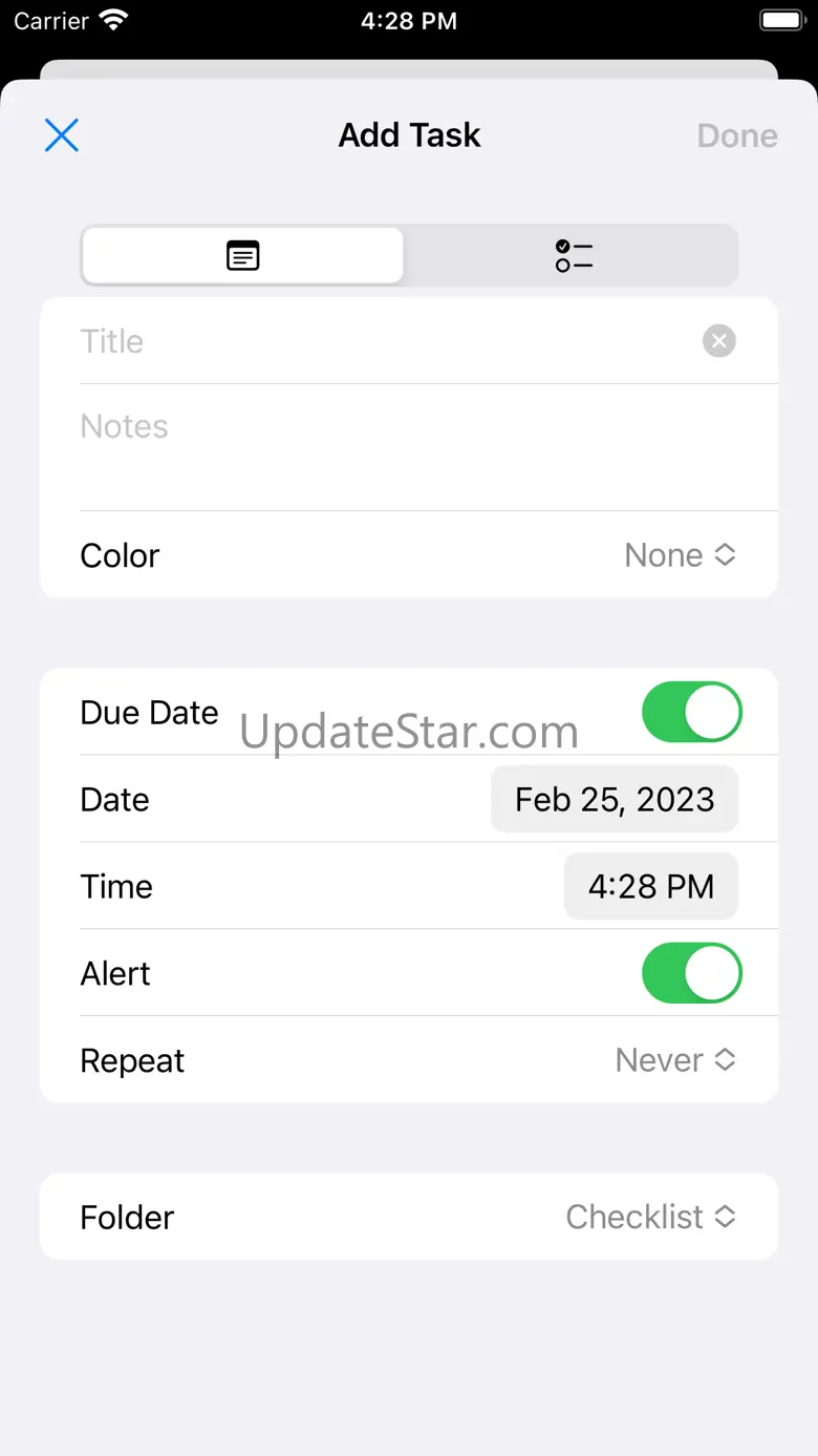 Checklist Widget - Check List 1.0.9