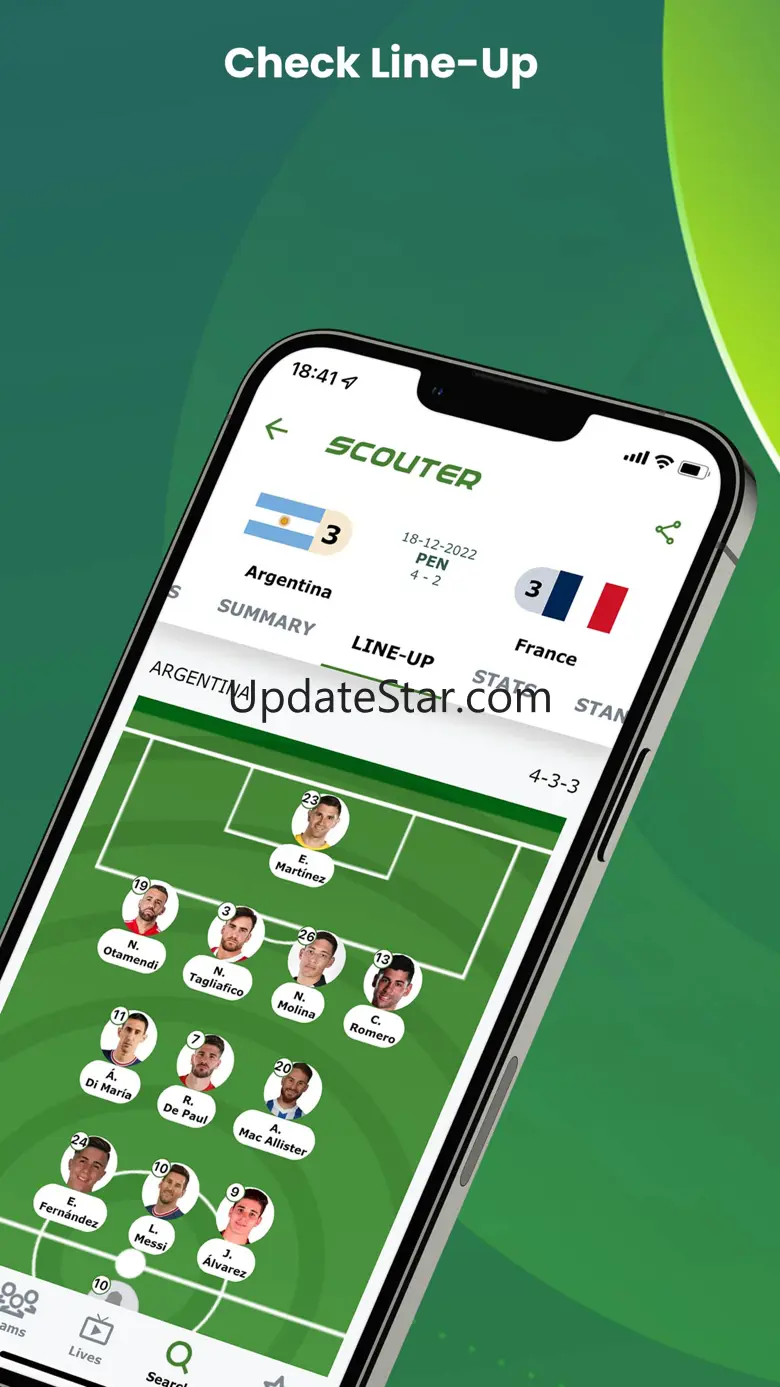 Scouter - Soccer Live Scores 2.3