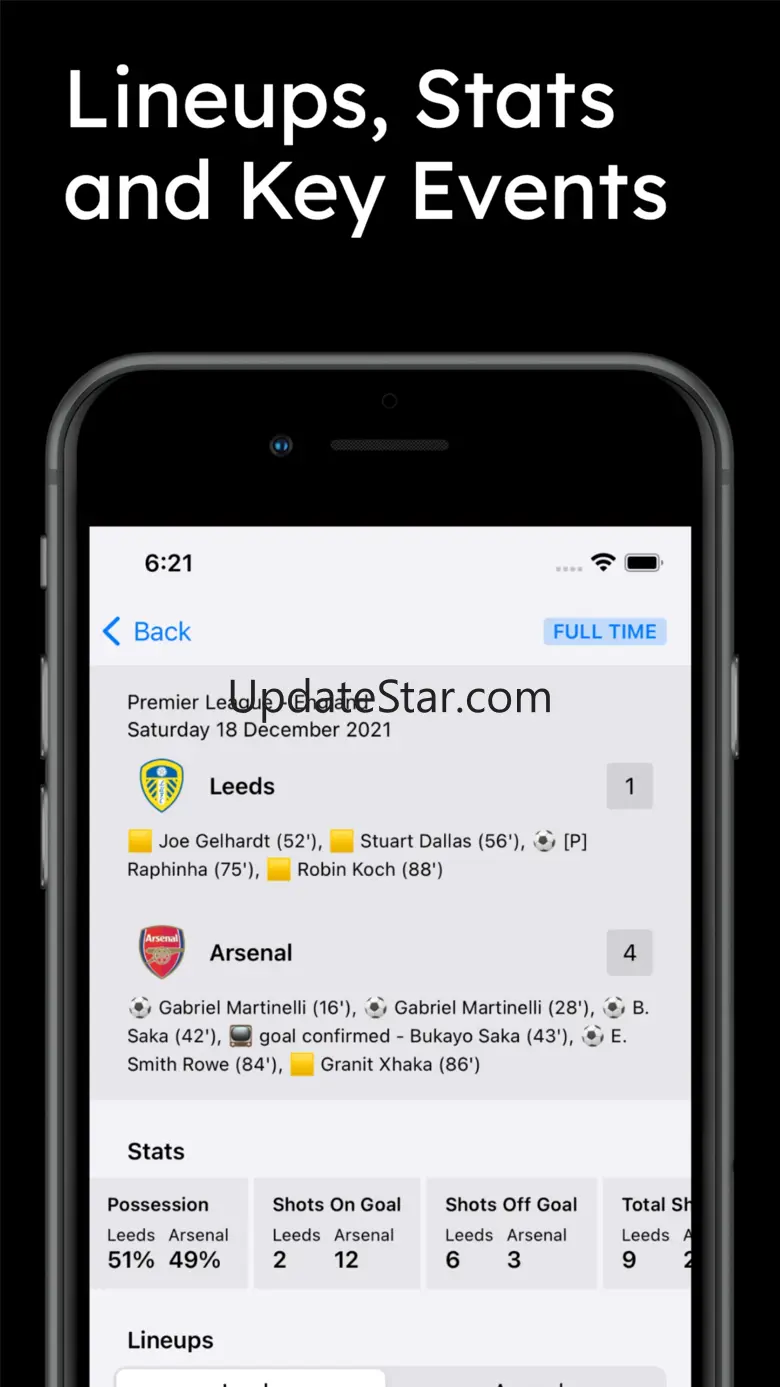 Scores for Premier League 1.0.3