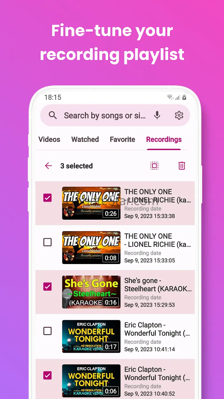 Karaoke Pro sing & record live 3.1.1