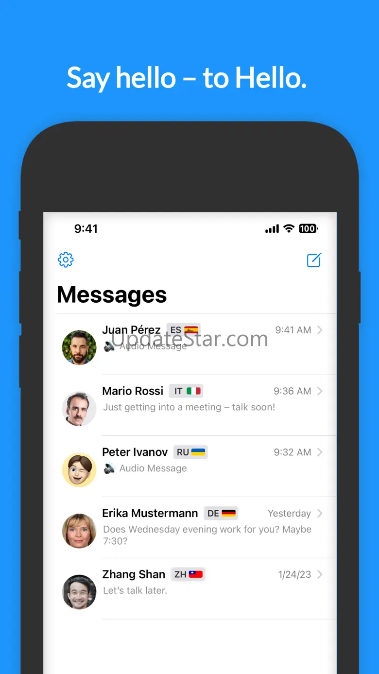 Hello - Connect Fluently 1.1.3