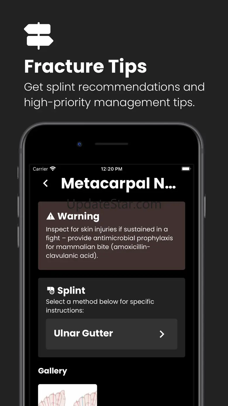 Fractures: Splinting App 1.0.3