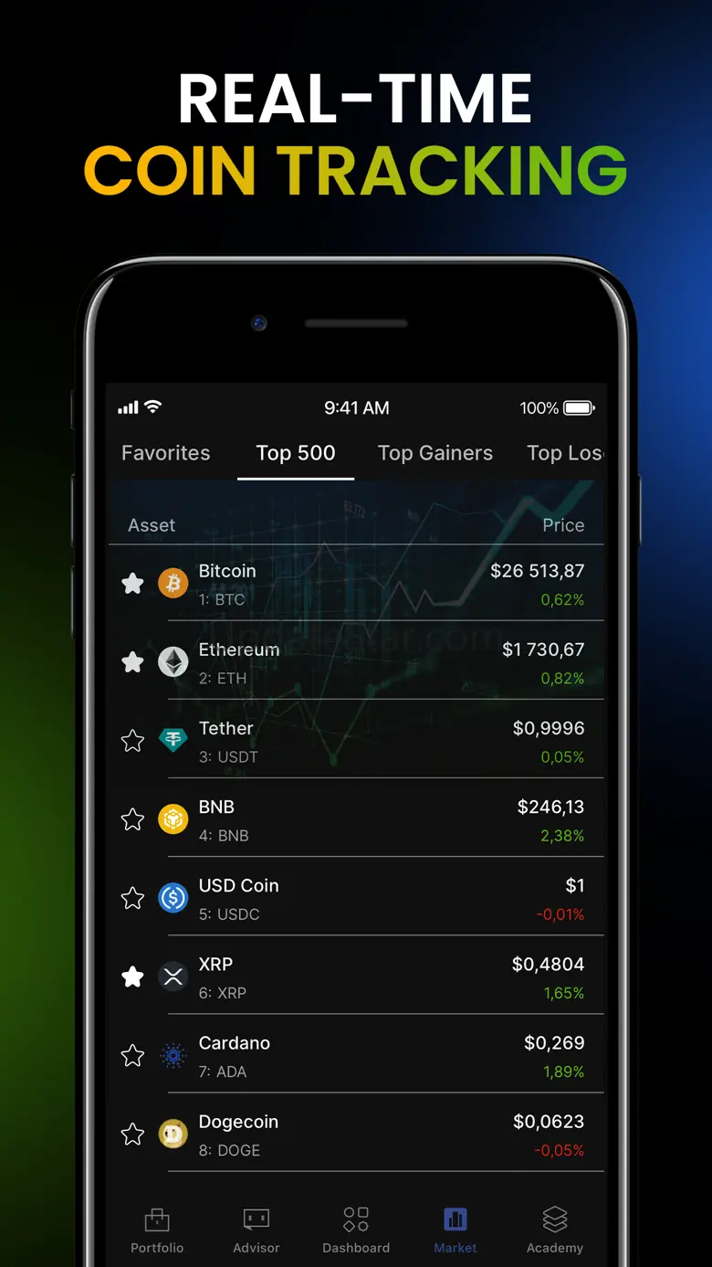 KeepX: Crypto Bitcoin Tracker 3.0