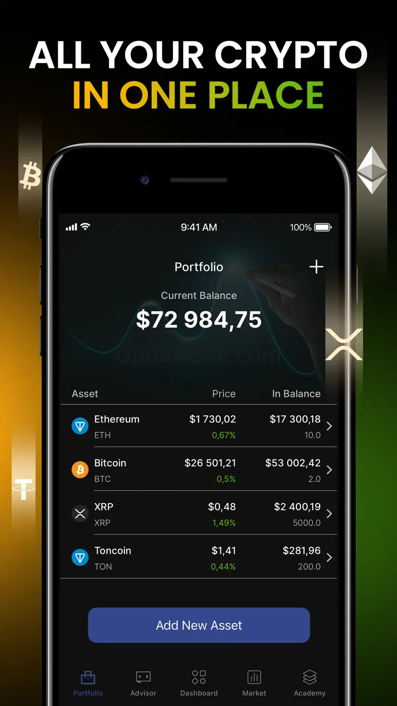 KeepX: Crypto Bitcoin Tracker 3.0
