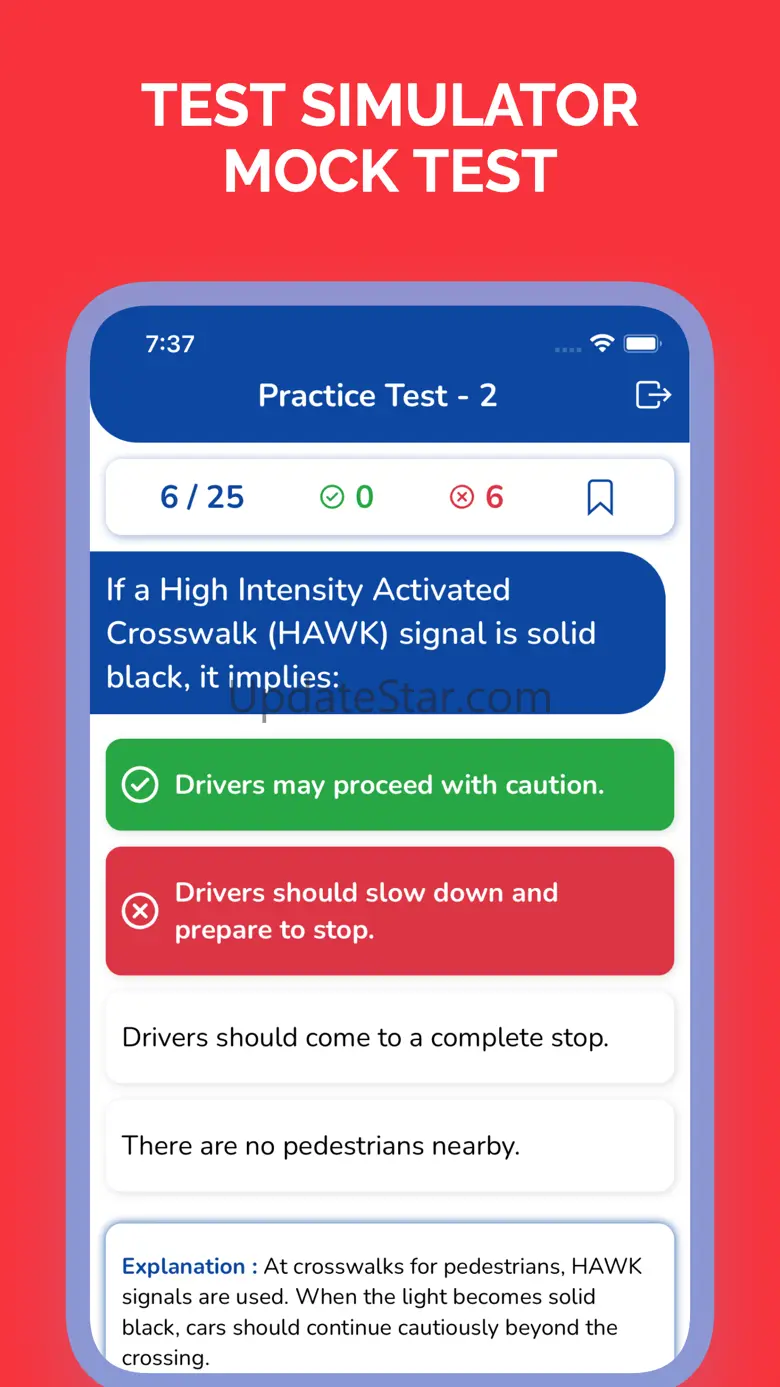 Colorado CO DMV Permit Test 1.1
