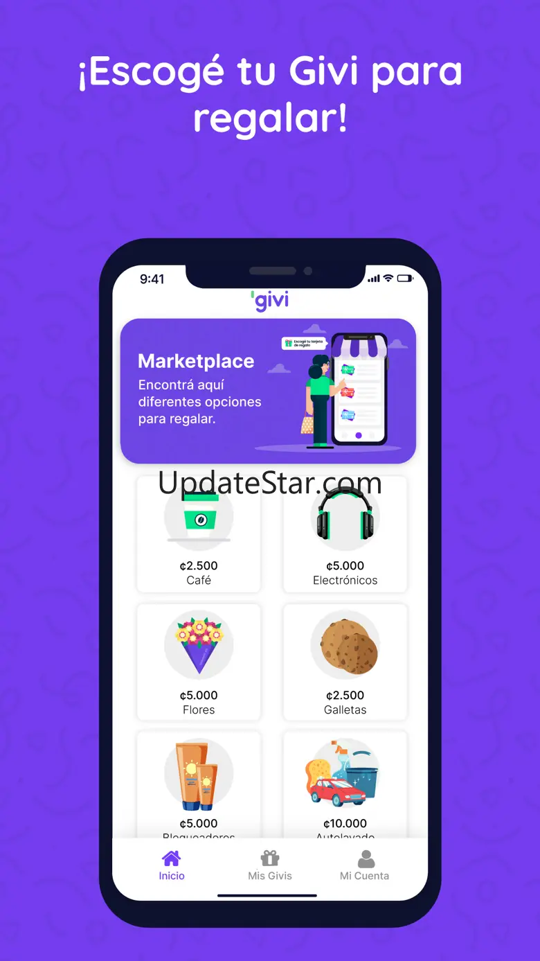 Givi: Regalos por un mensaje 1.1