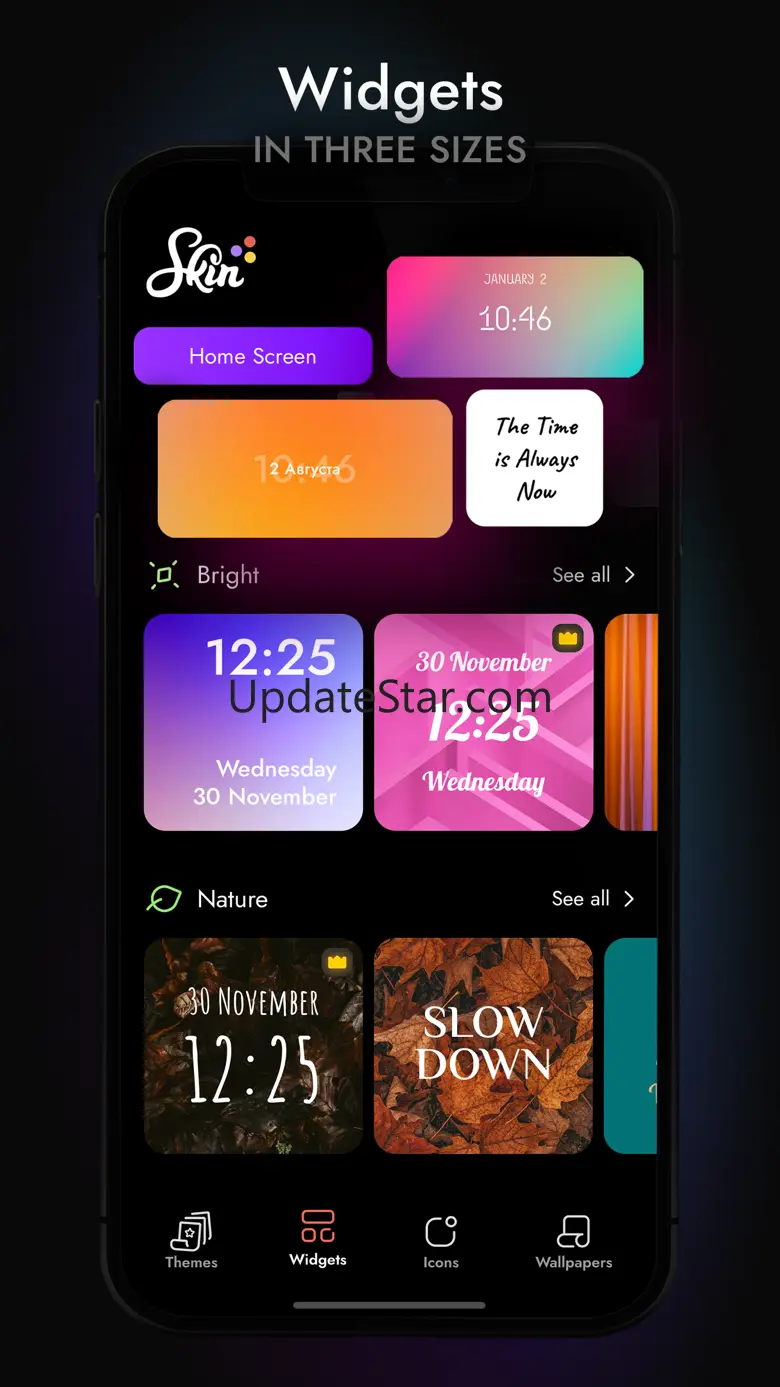 Skin - Widgets, Icons, Themes 1.4