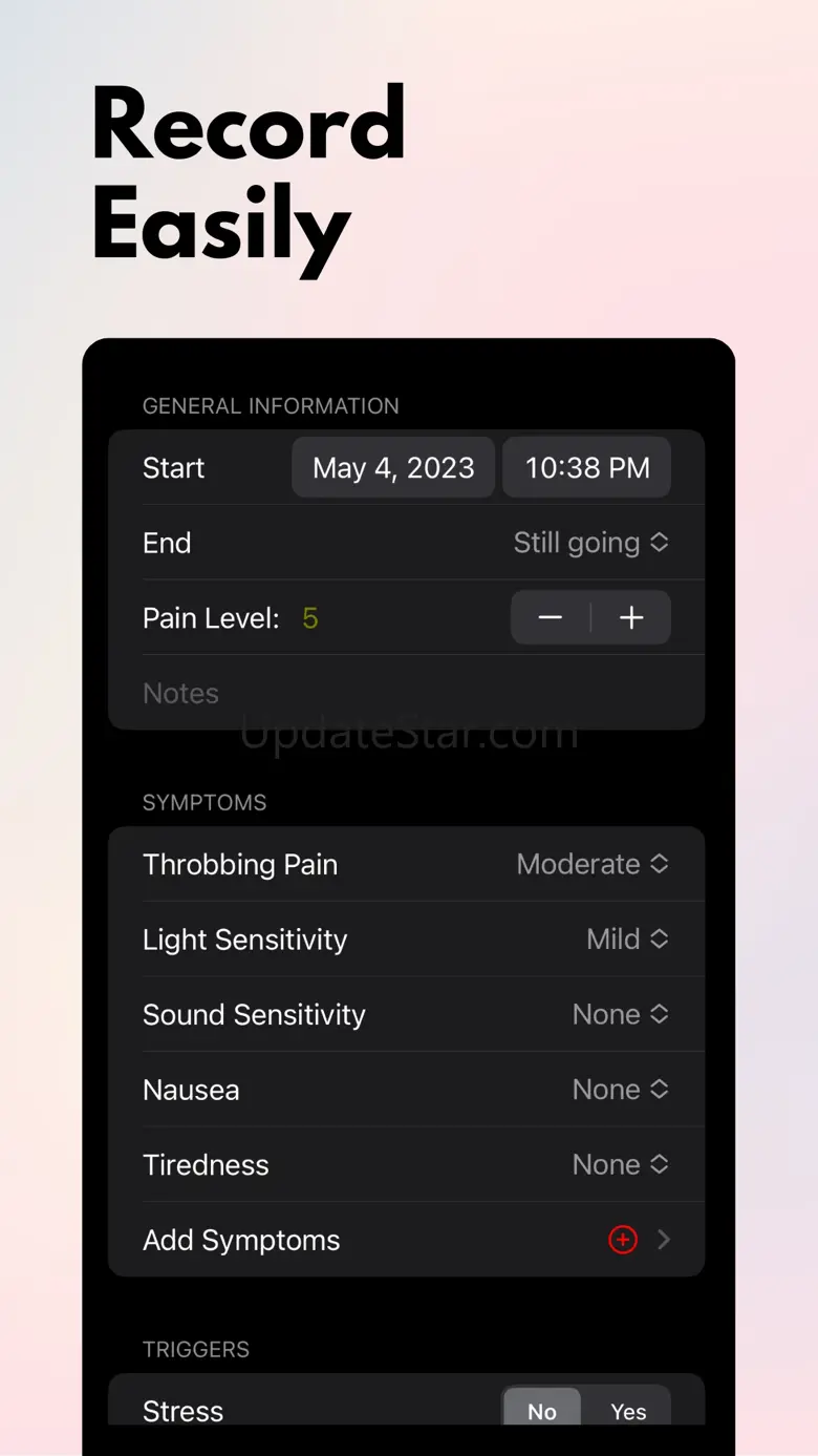 Migraine Tracker+ 1.0.11