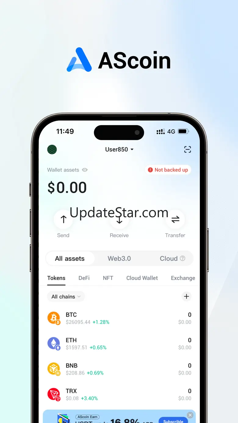 AScoin Wallet: Crypto & BTC 1.0.10