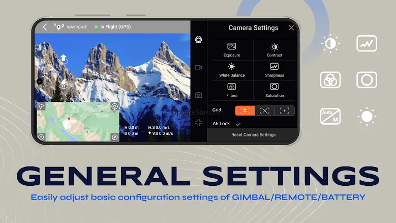 Go Fly Drone models controller 3.0