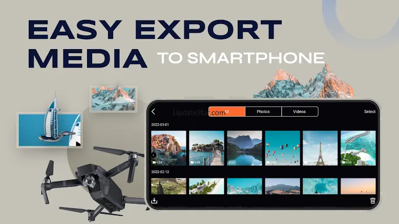 Go Fly Drone models controller 3.0
