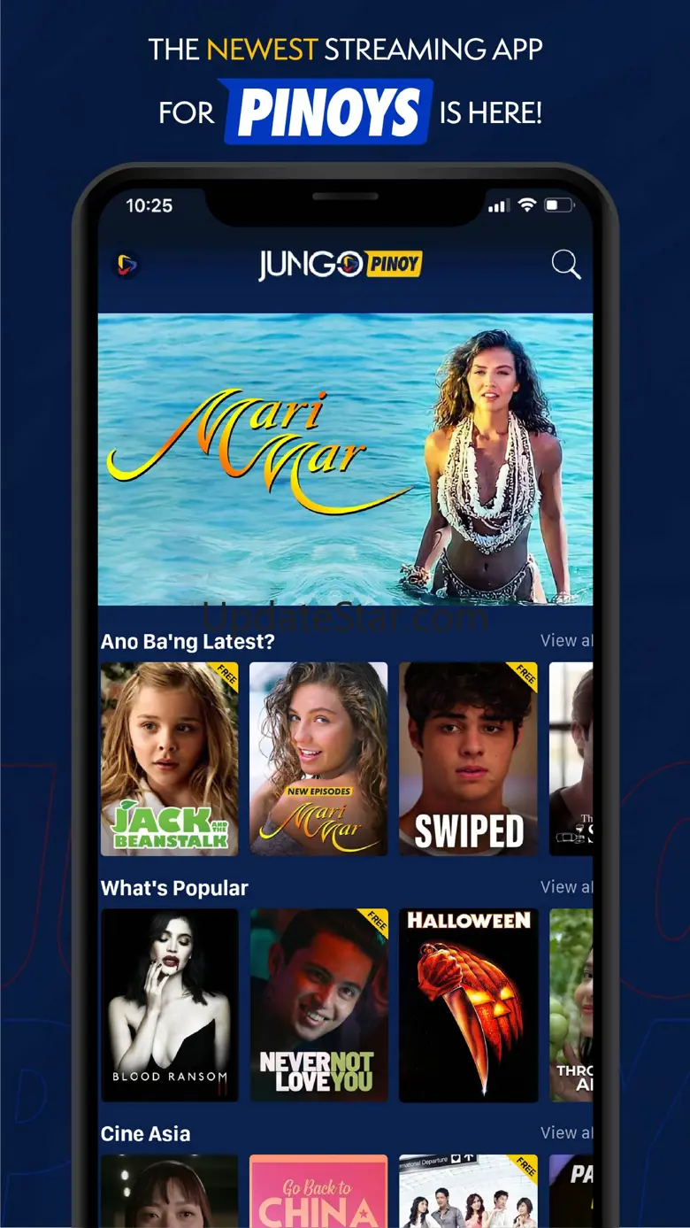 Jungo Pinoy: Watch Movies & TV 1.0.5