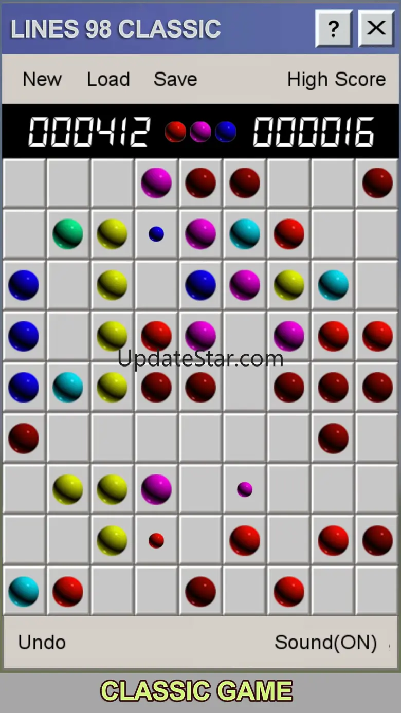 Line 98: Color Balls Standard 1.2