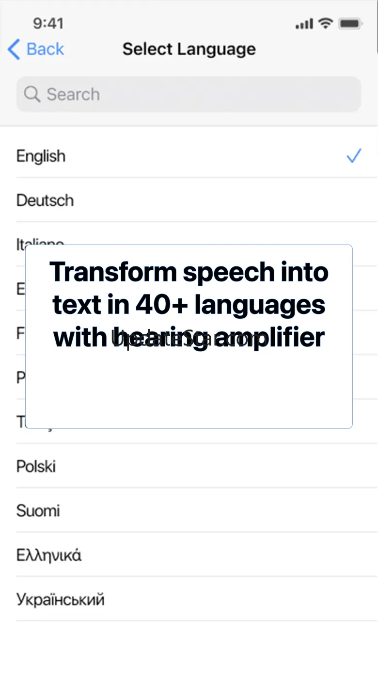Hear Boost: Live Transcribe 1.2