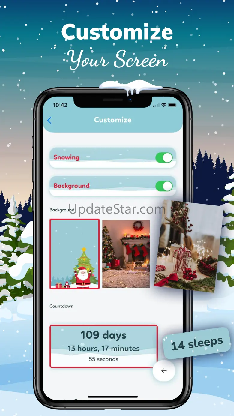Christmas Lockscreen Widget 17 2.6
