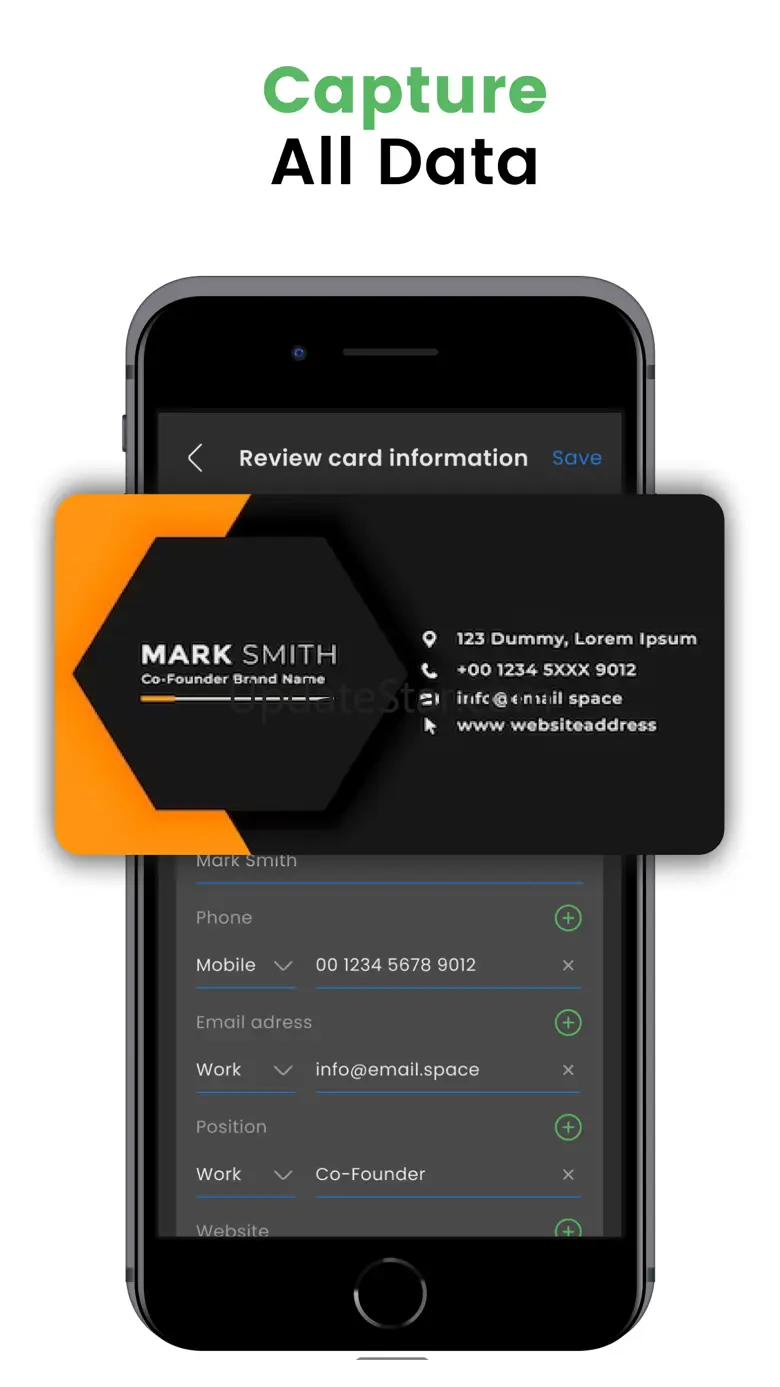 Business Card Reader & Maker 2.0